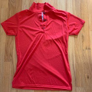 NEW WITH TAG Gildan Performance Women's Red Polo Shirt Size S